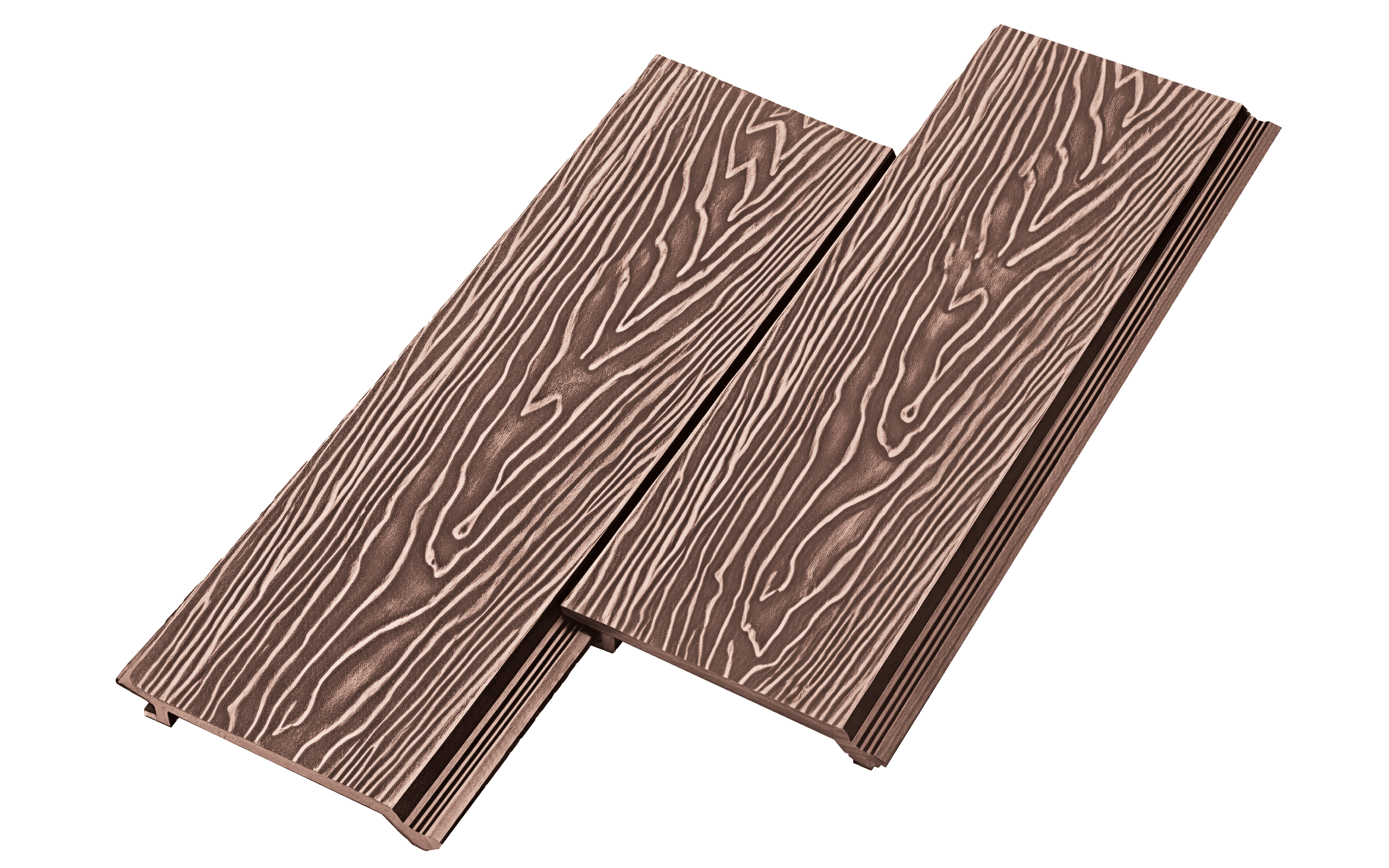 Фасадная панель «Вудстайл» Красное дерево