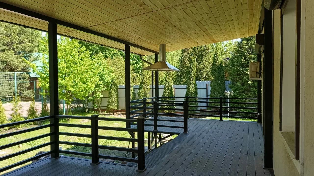 Причальный настил на даче