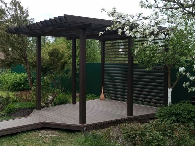 Заборы коттеджного посёлка