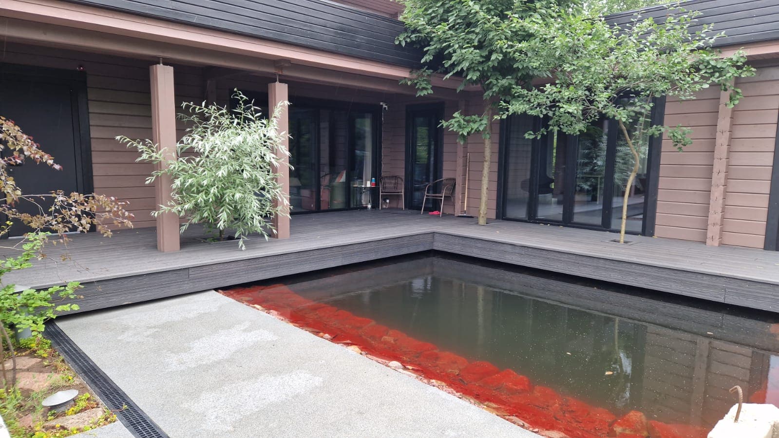 Терраса из ДПК — готовый объект ТехноДПК