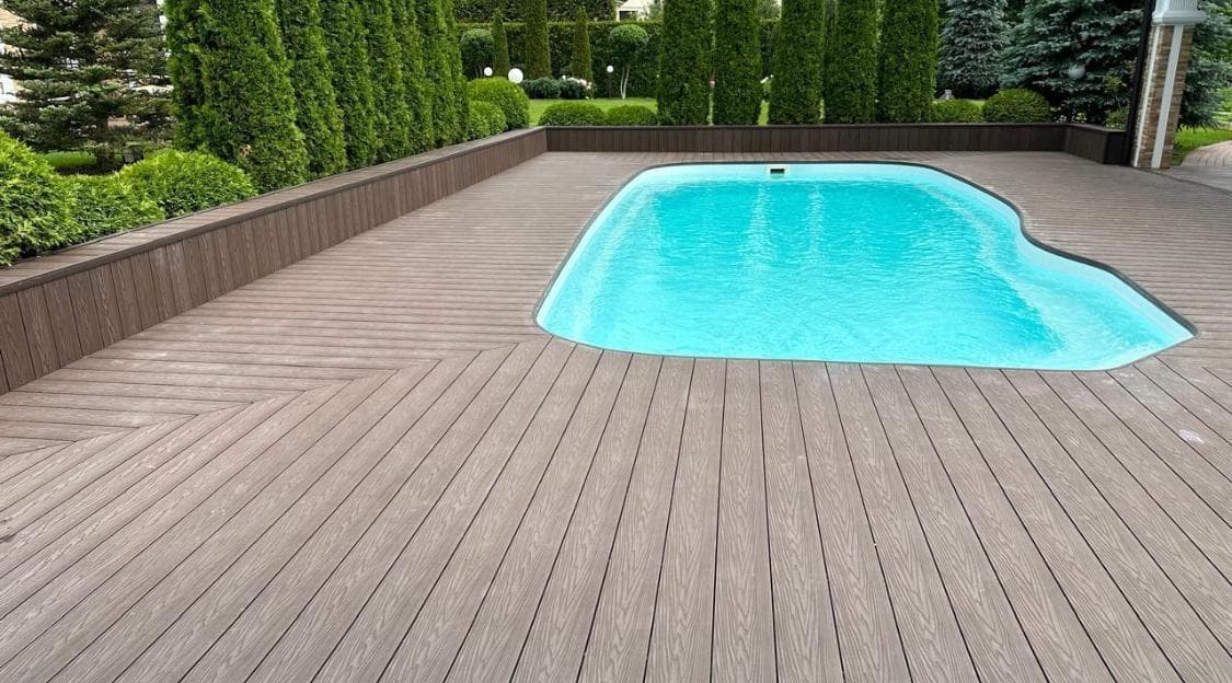 Терраса из ДПК — готовый объект ТехноДПК