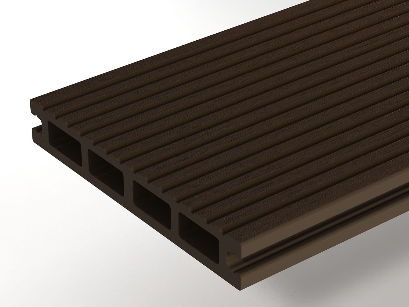 Террасная доска WoodVex Select Венге, 146 × 22 мм